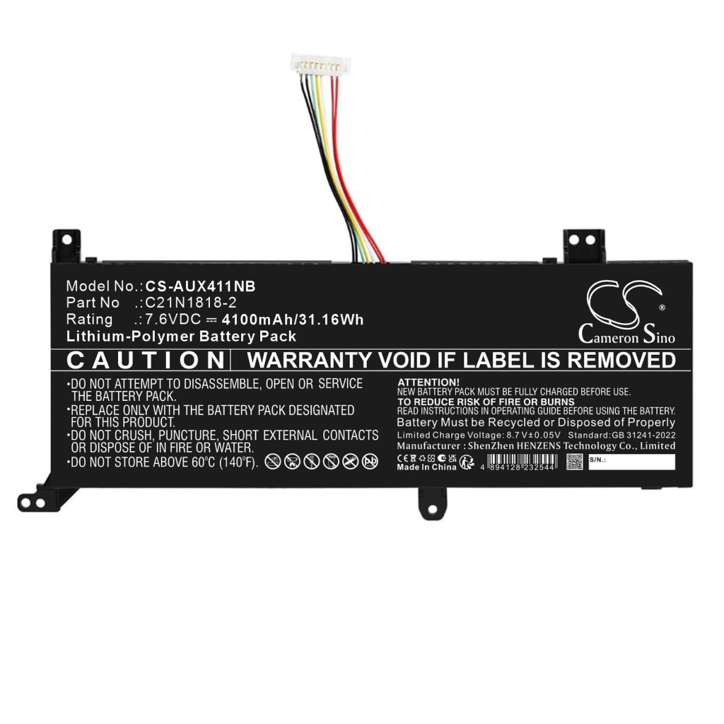 Battery for Asus A412D