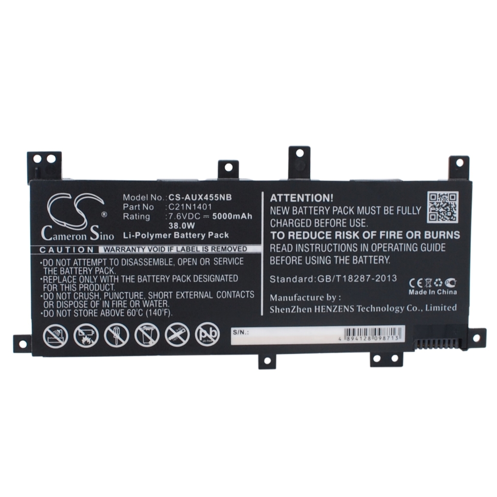 Notebook batterij Asus CS-AUX455NB
