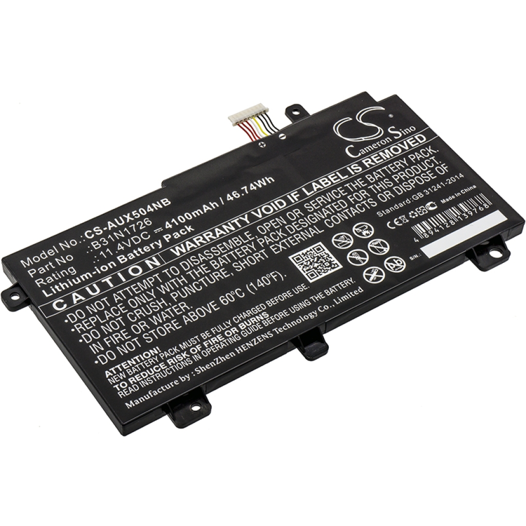 Notebook batterij Asus FX505GM-BN113