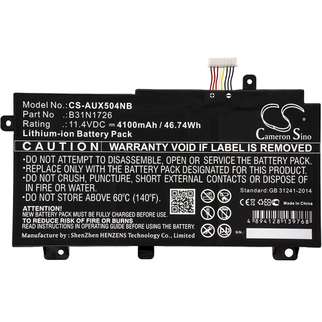 Notebook batterij Asus FX505GM-BN113
