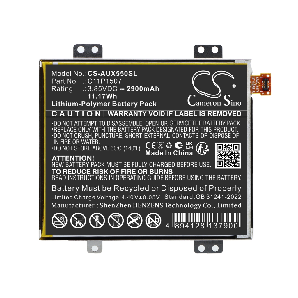 Battery compatible with Asus CS-AUX550SL
