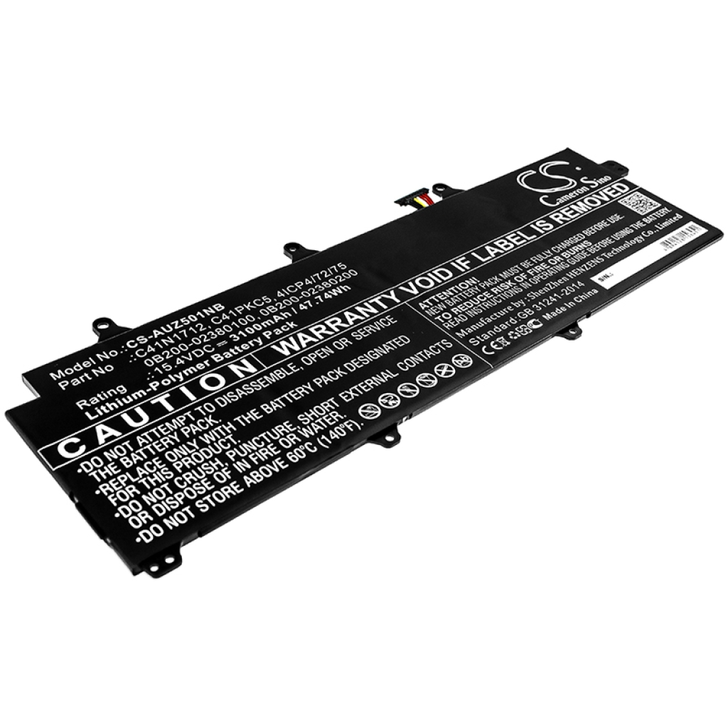 Batterijen Vervangt C41N1712