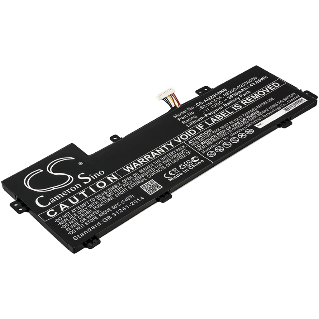 Notebook batterij Asus CS-AUZ510NB