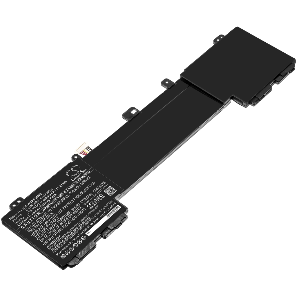 Batterijen Notebook batterij CS-AUZ550NB
