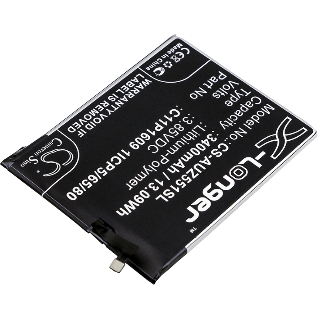 Compatibele batterijvervanging voor Asus C11P1609 1ICP5/65/80
