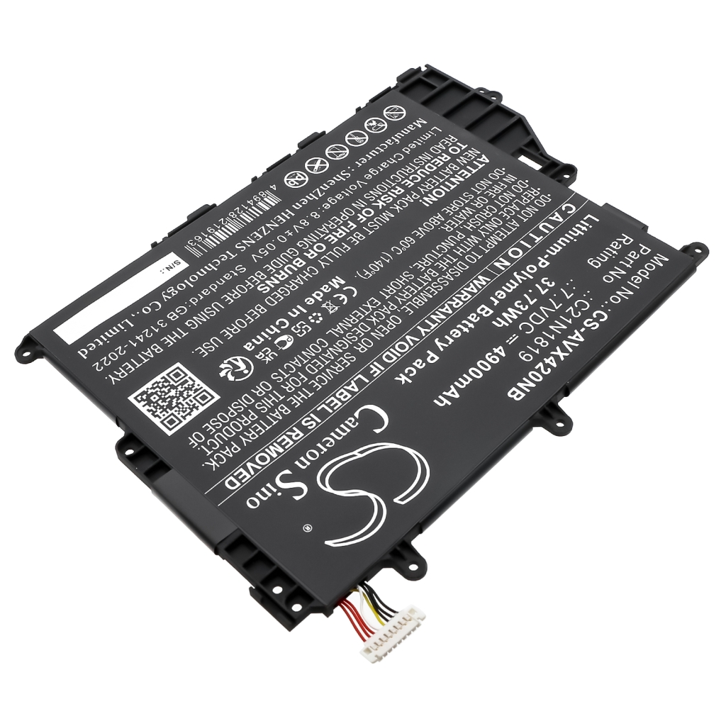 Batterij Vervangt C21N1819