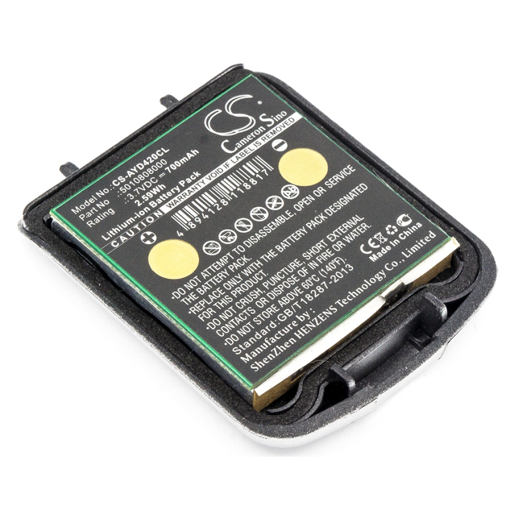 Draadloze telefoon batterij Funkwerk DECT FC4 Medical