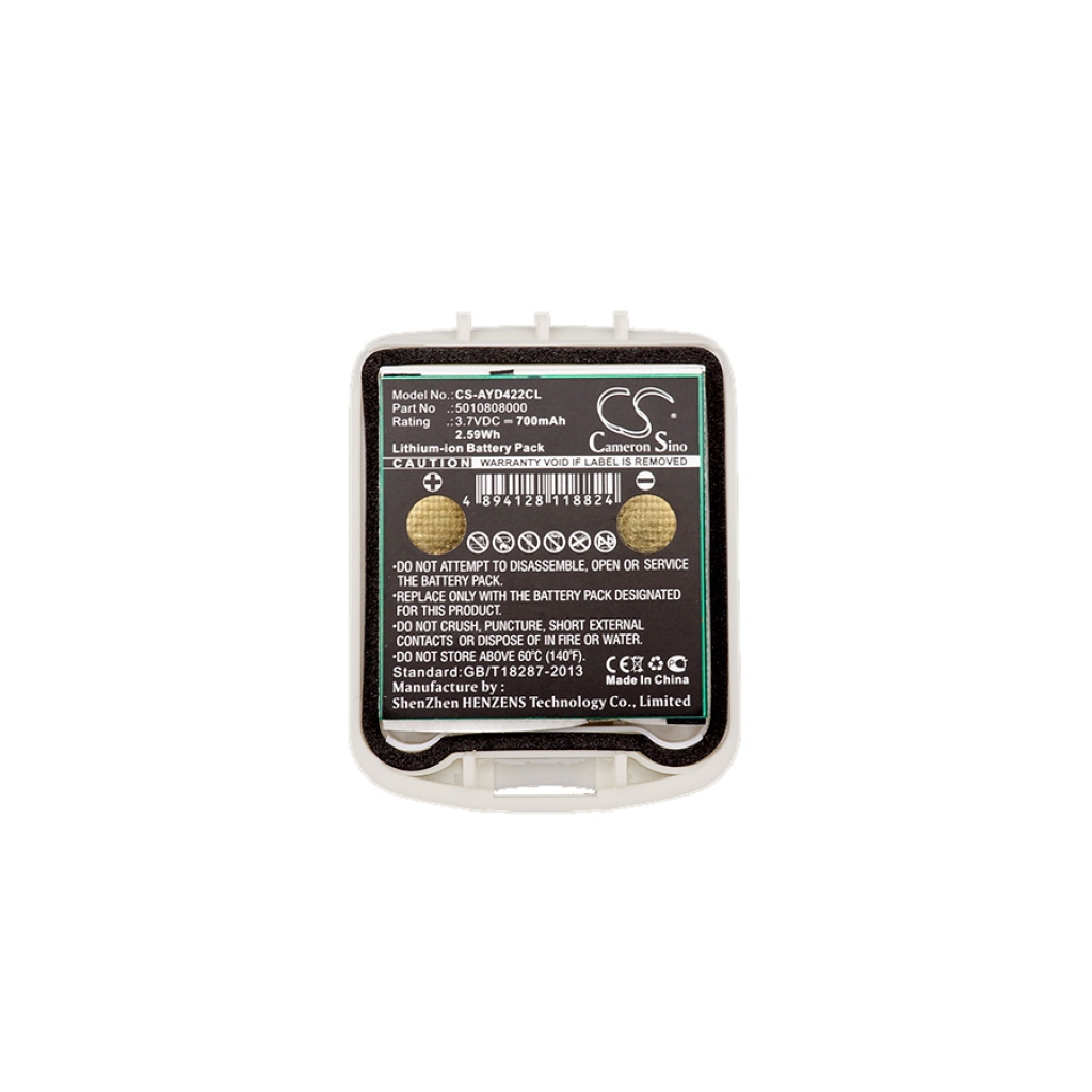 Draadloze telefoon batterij Funkwerk DECT FC4 Medical