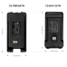 Batterij voor tweerichtingsradio Baofeng CS-BAF130TW