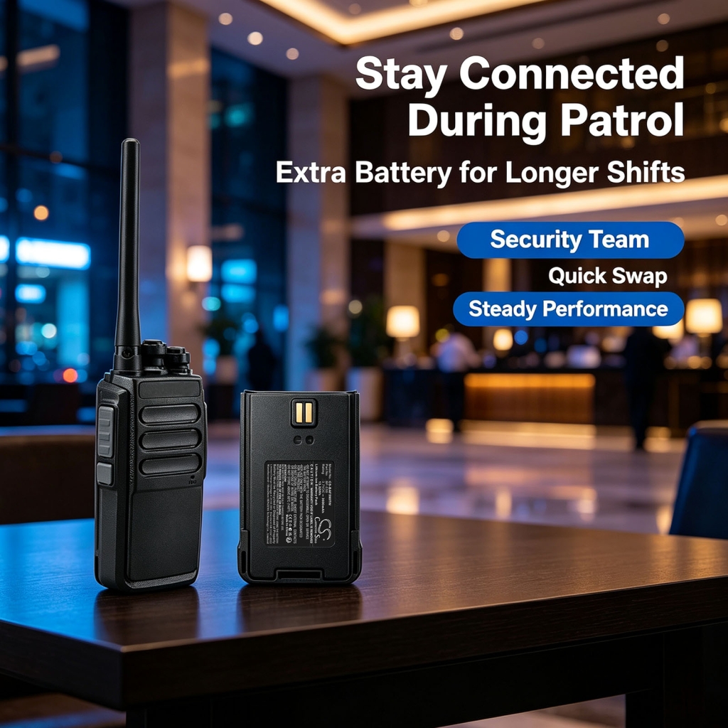 Batterijen compatibel met Baofeng BF-868 Plus CS-BAF590TW