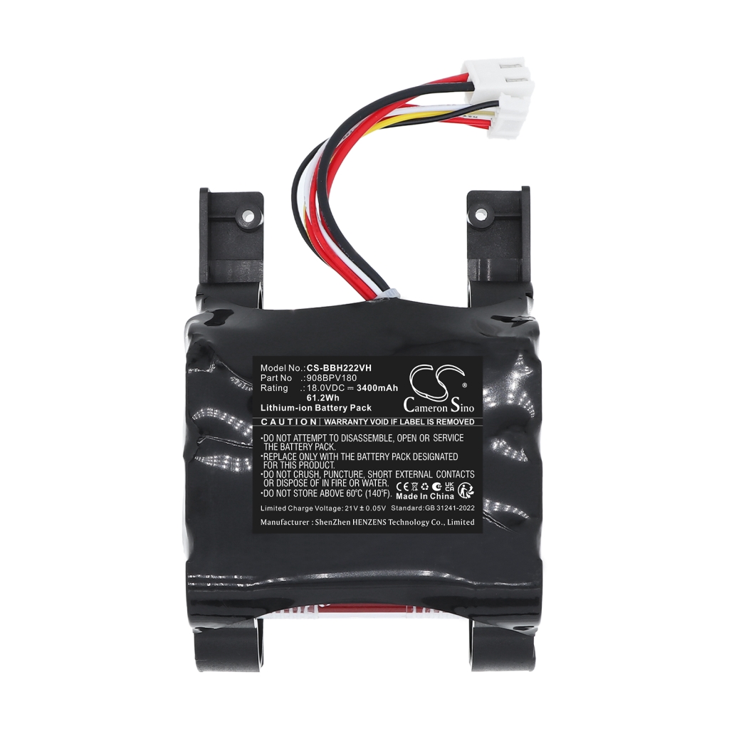 Batterijen voor stofzuigers Bosch CS-BBH222VH