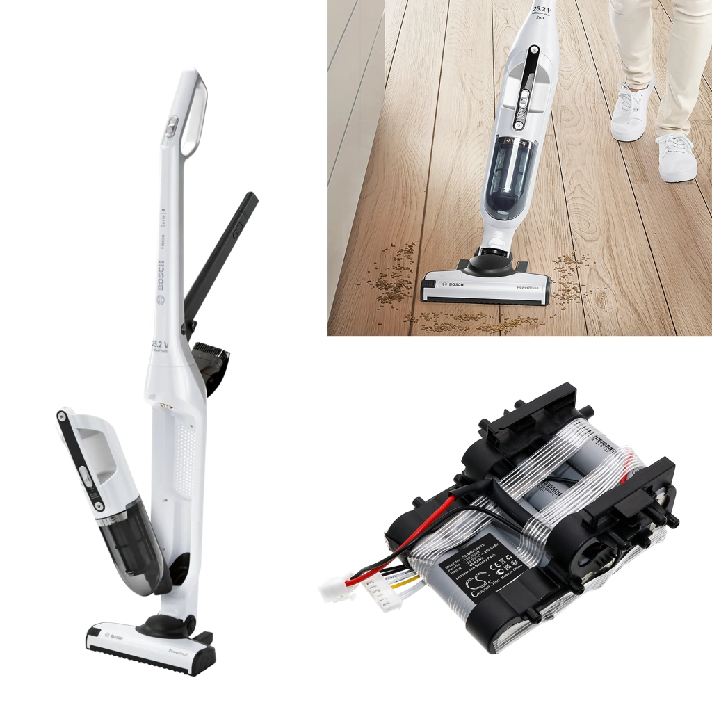 Batterijen voor stofzuigers Bosch CS-BBH325VX