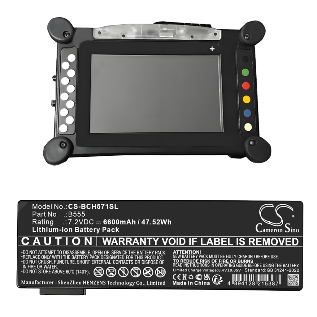 Batterij voor apparatuur Bosch CS-BCH571SL