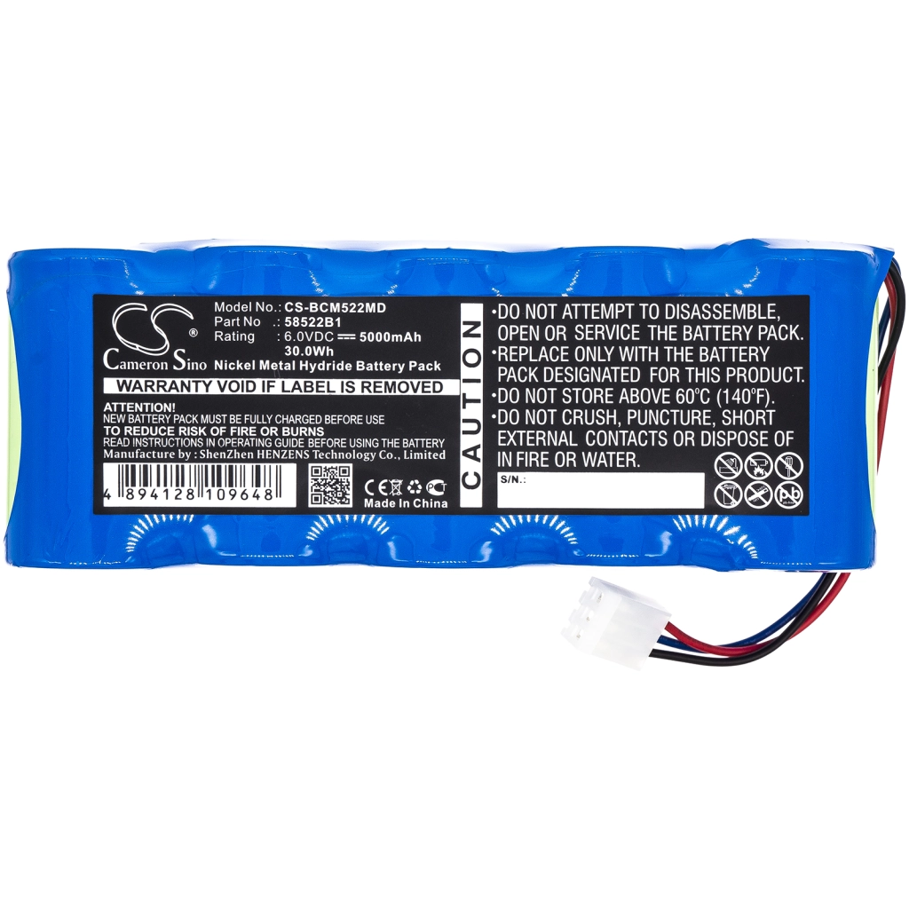 Batterijen Vervangt 58522B1