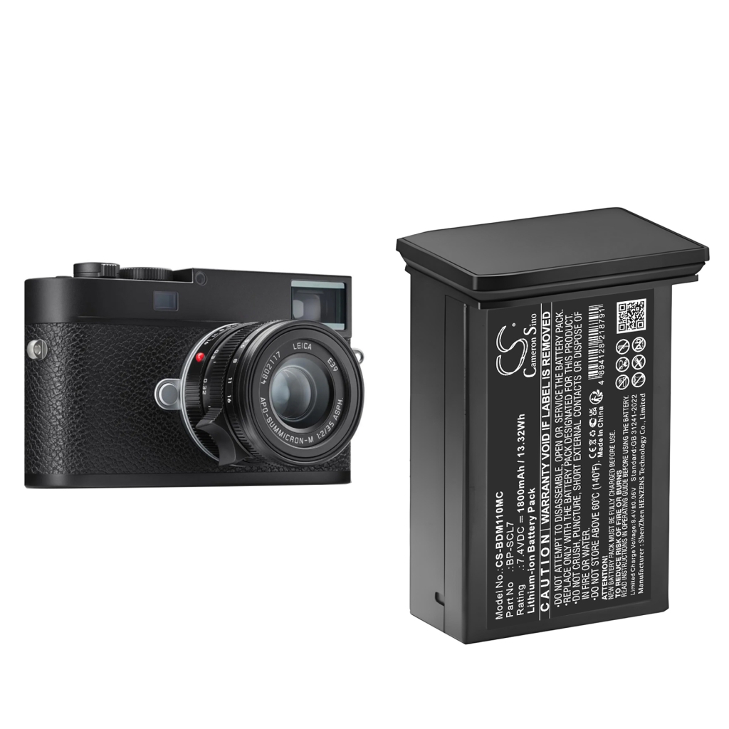 Batterij voor camera LEICA CS-BDM110MC