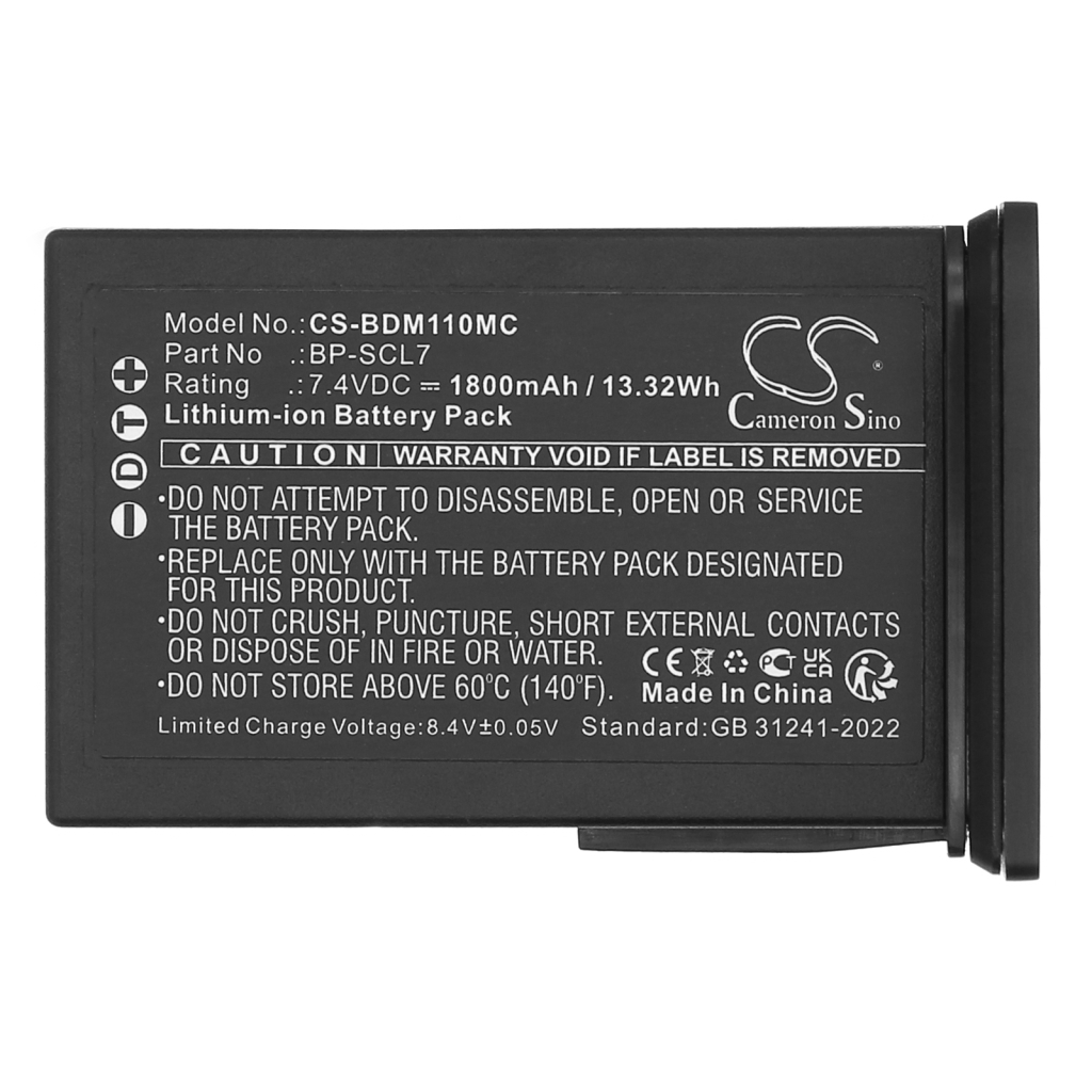 Camera Battery LEICA CS-BDM110MC