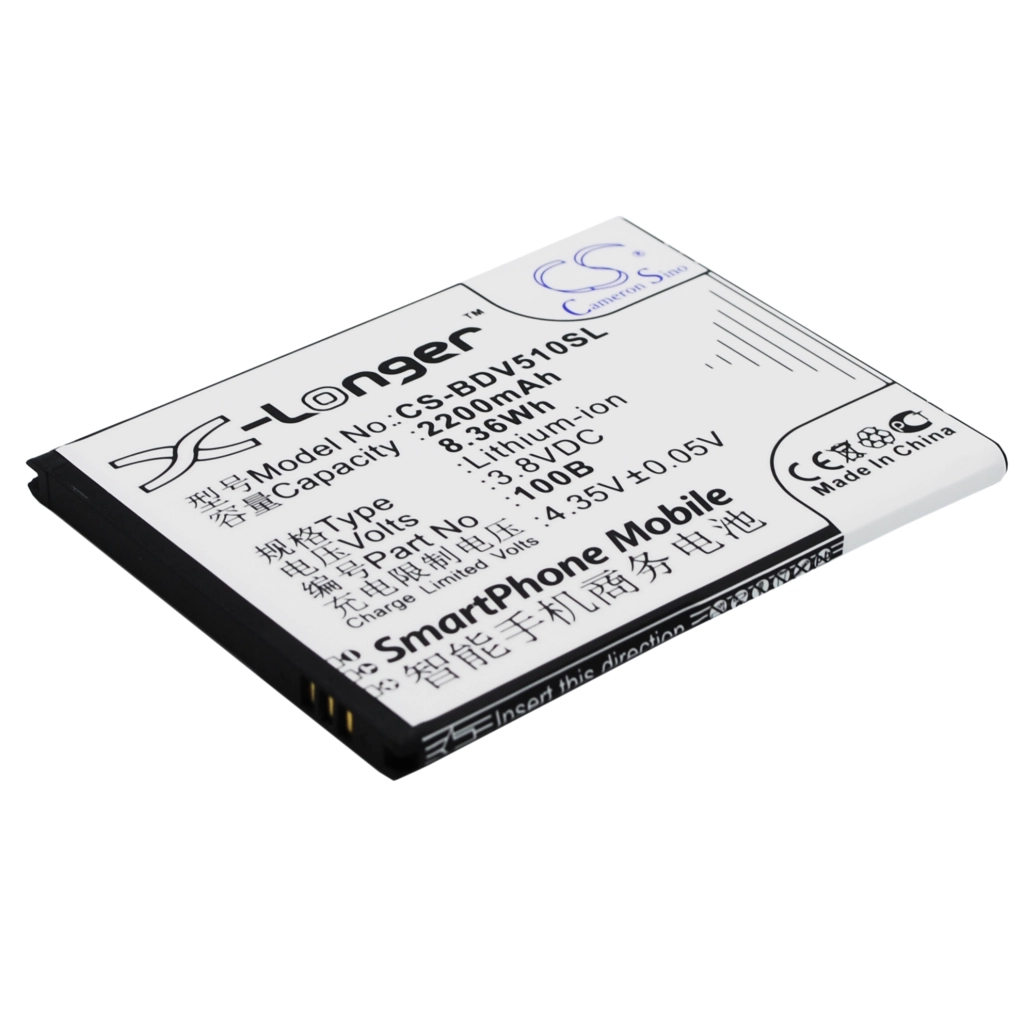 Compatibele batterijvervanging voor 100  100B