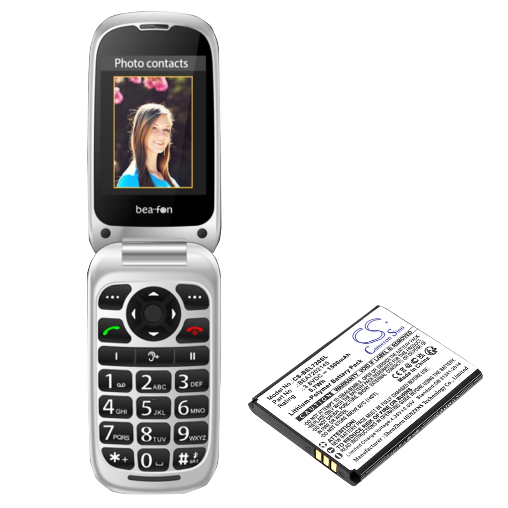 Batterijen Vervangt BEA7202145