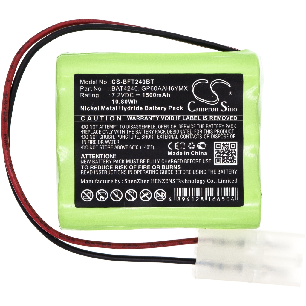 Batterijen Vehicle Alarm Battery CS-BFT240BT