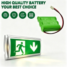 Compatible battery replacement for Beghelli 197103N-R3