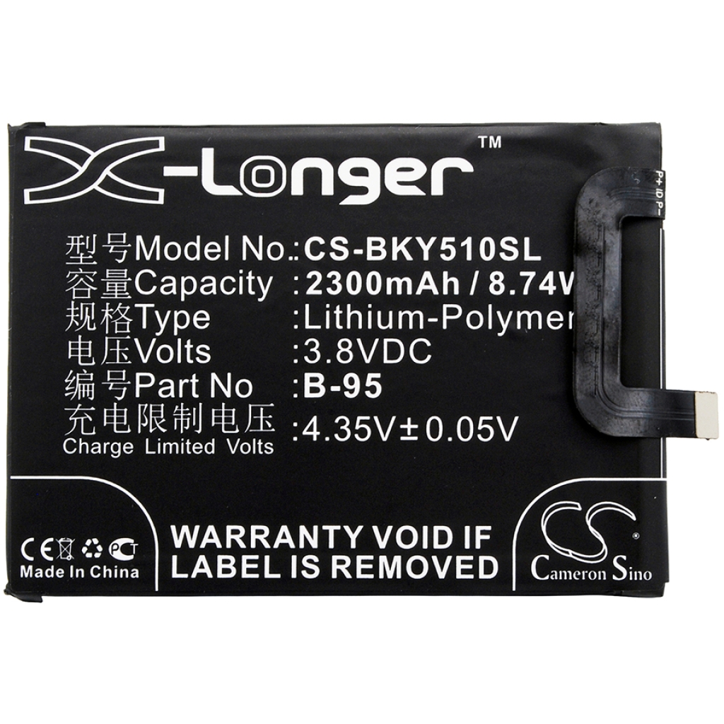 Batterij voor mobiele telefoon BBK CS-BKY510SL