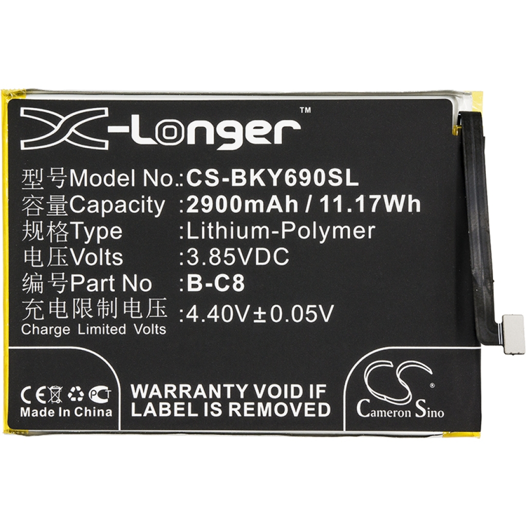 Batterij voor mobiele telefoon BBK CS-BKY690SL