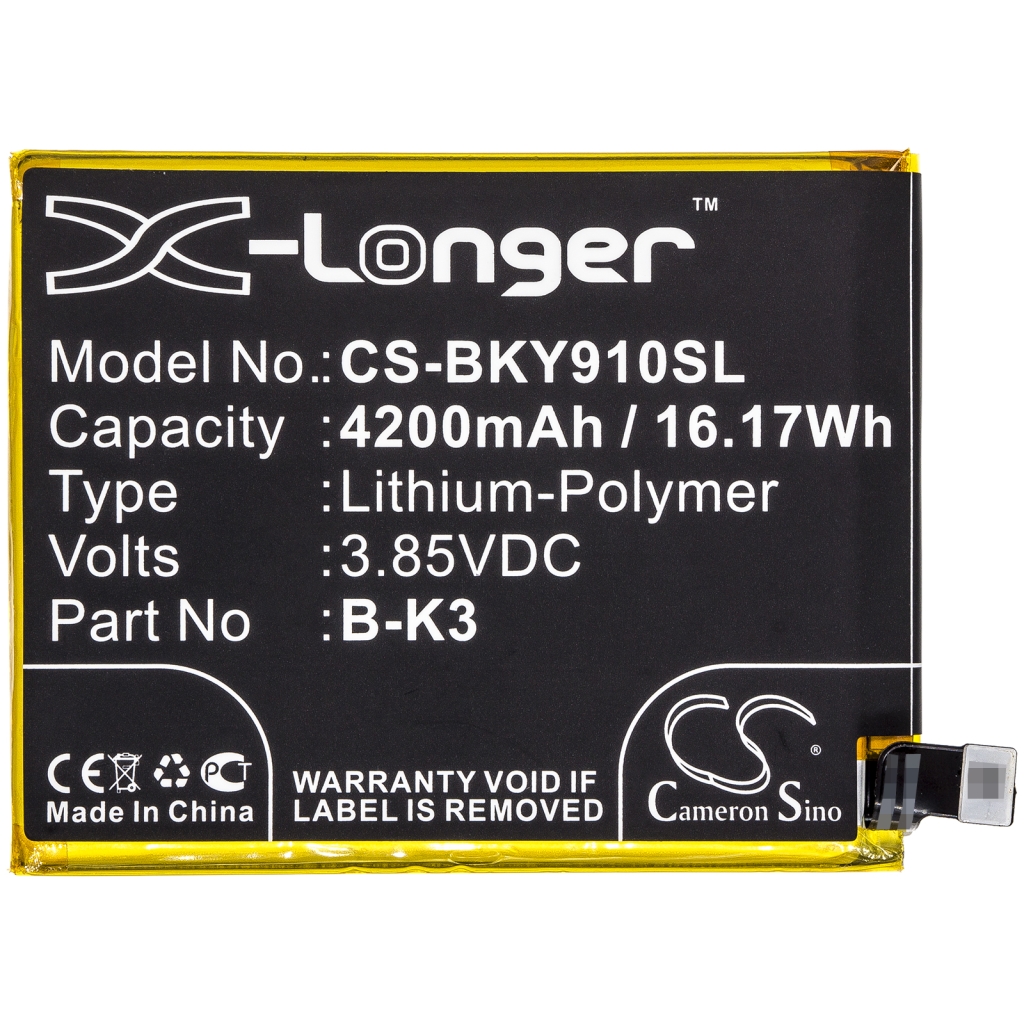 Batterij voor mobiele telefoon BBK CS-BKY910SL