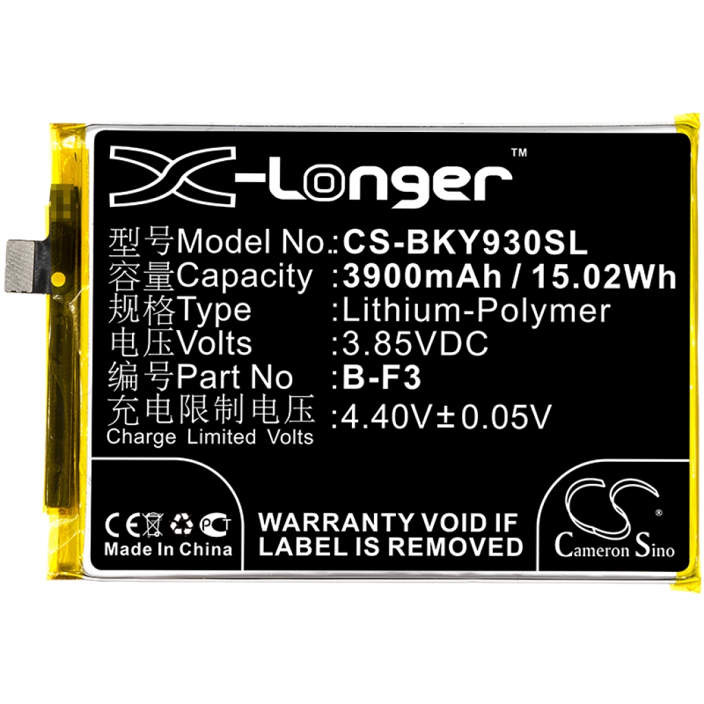 Batterij voor mobiele telefoon BBK CS-BKY930SL
