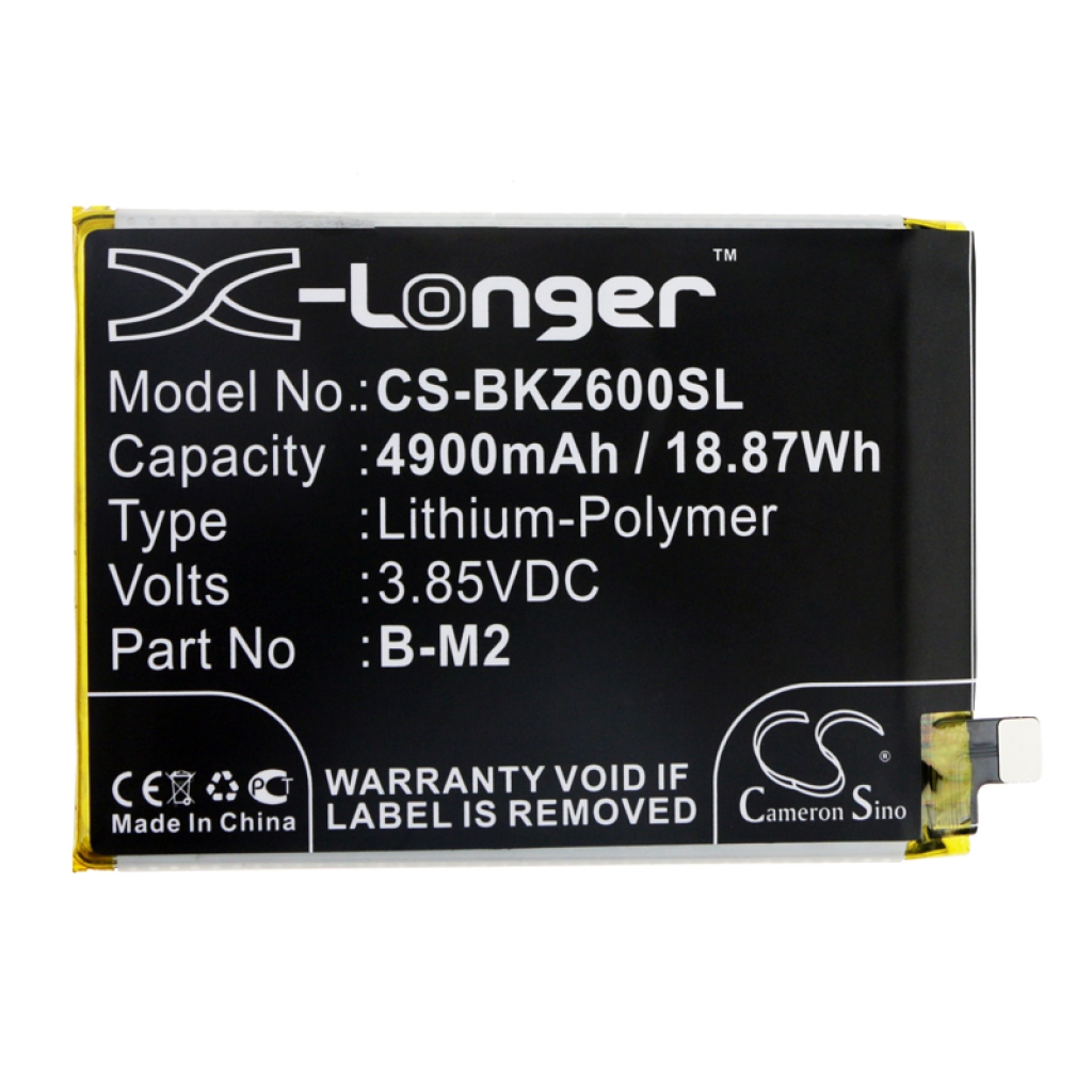 Batterij voor mobiele telefoon BBK CS-BKZ600SL