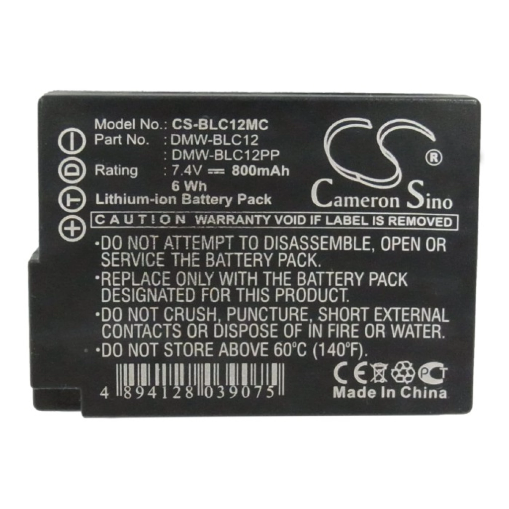 Batterij voor camera Panasonic Lumix DMC-GH2HK