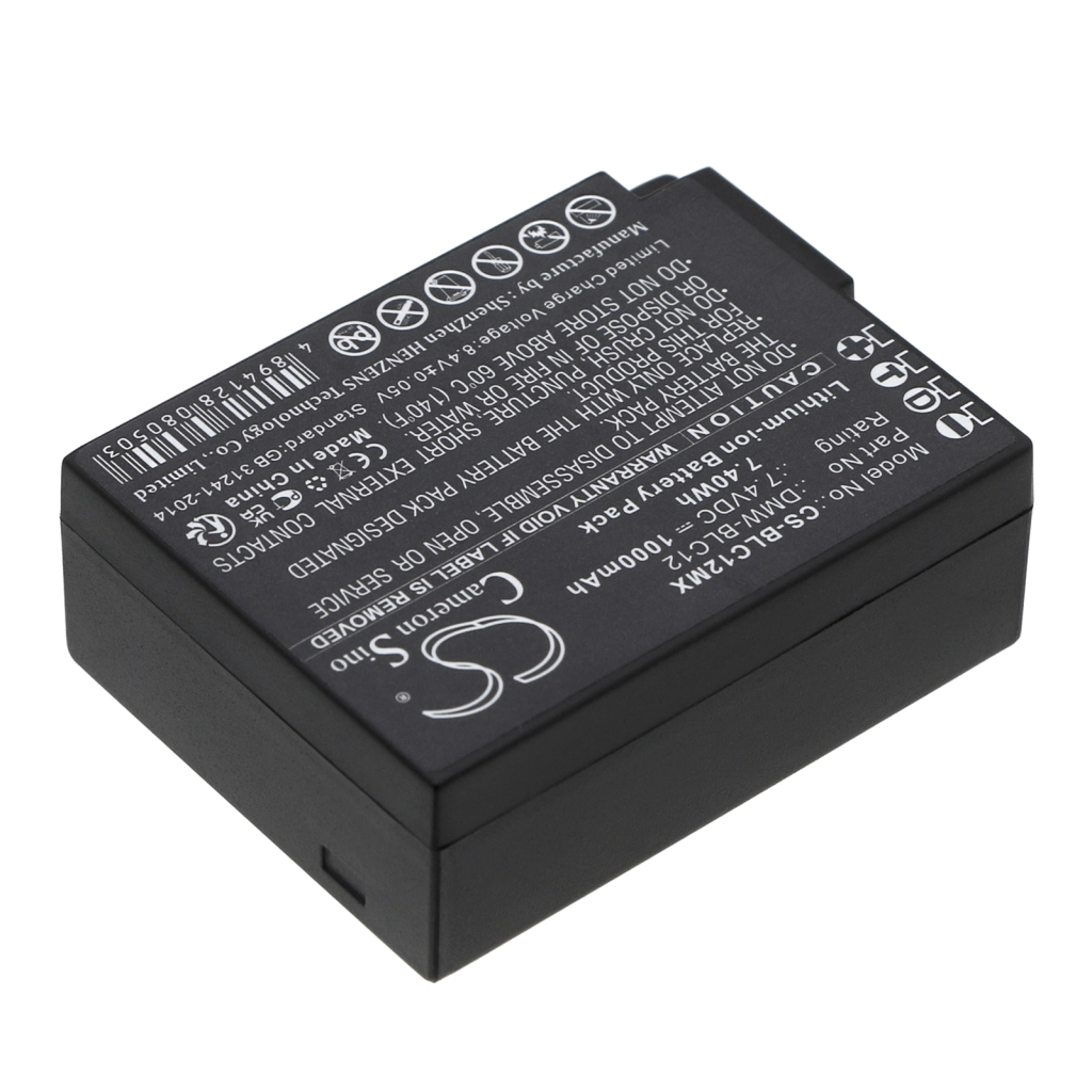 Batterijen Vervangt DMW-BLC12PP