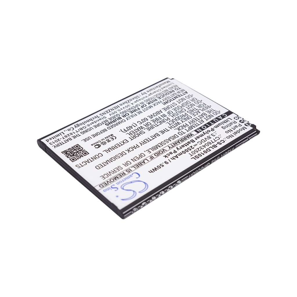 Compatibele batterijvervanging voor BLU C776043250T