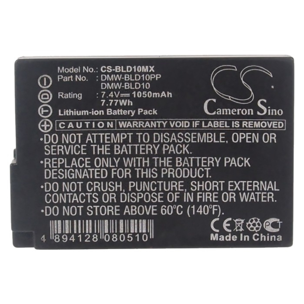 Batterij voor camera Panasonic Lumix DMC-ZS7K
