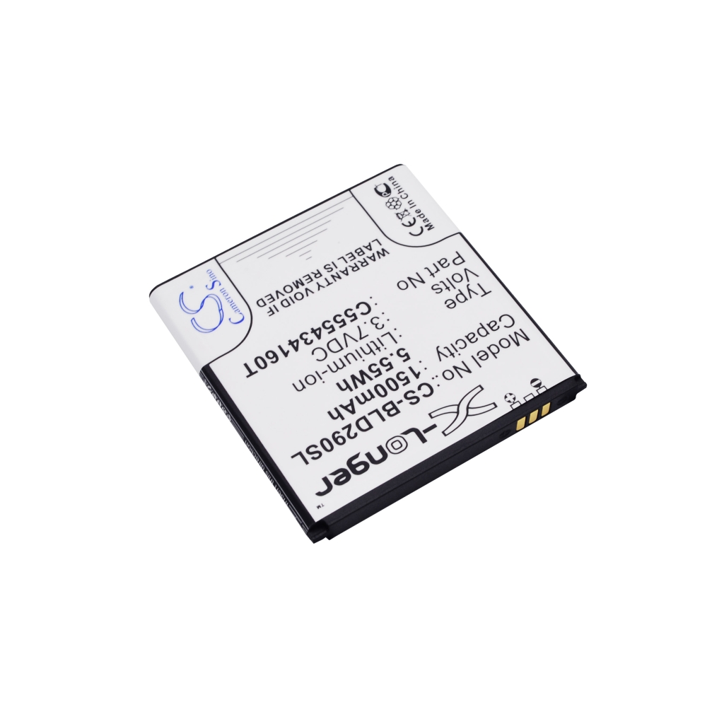 Battery compatible with BLU CS-BLD290SL