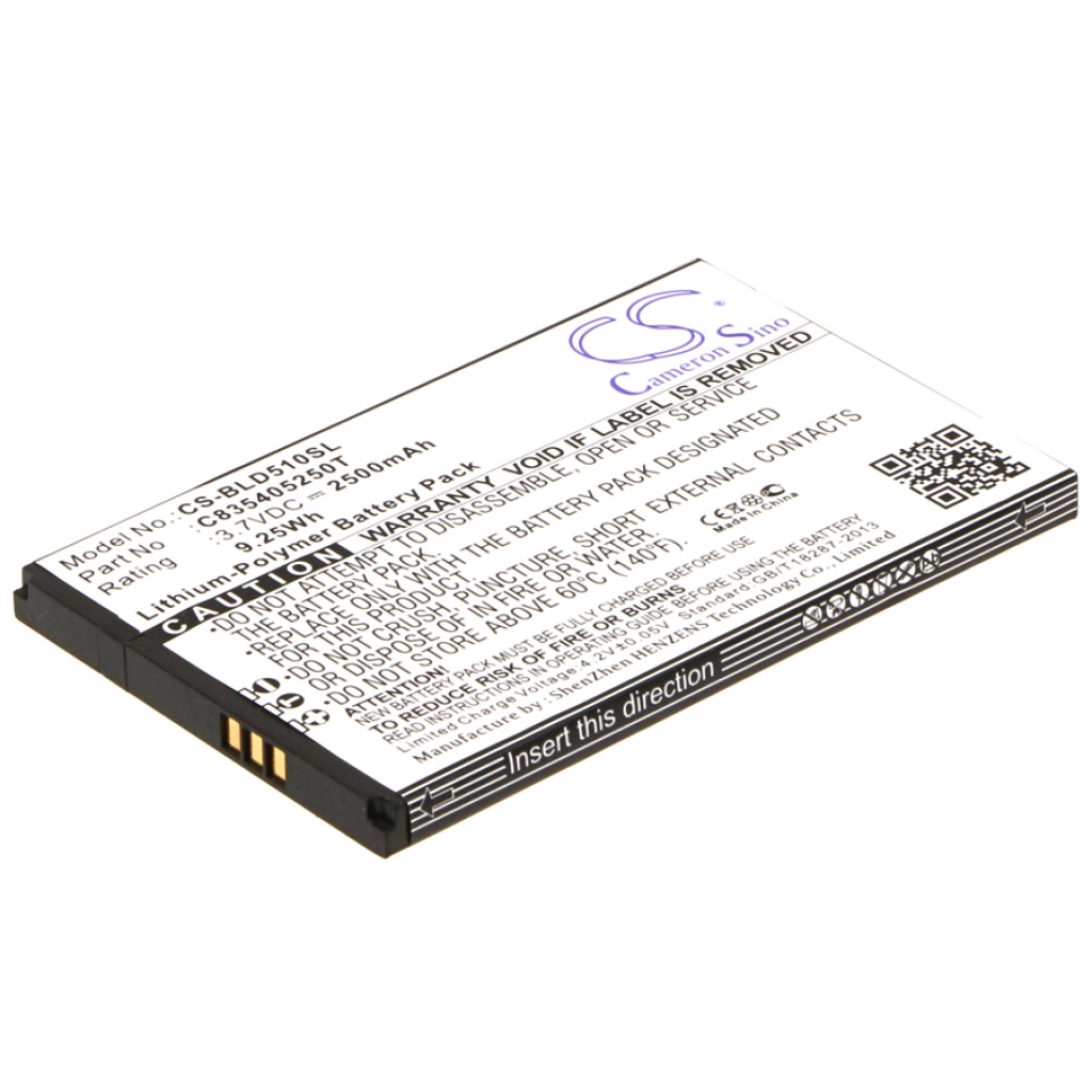 Batterijen Vervangt C835405250T