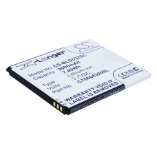Compatibele batterijvervanging voor BLU C706043200L,C706043200T