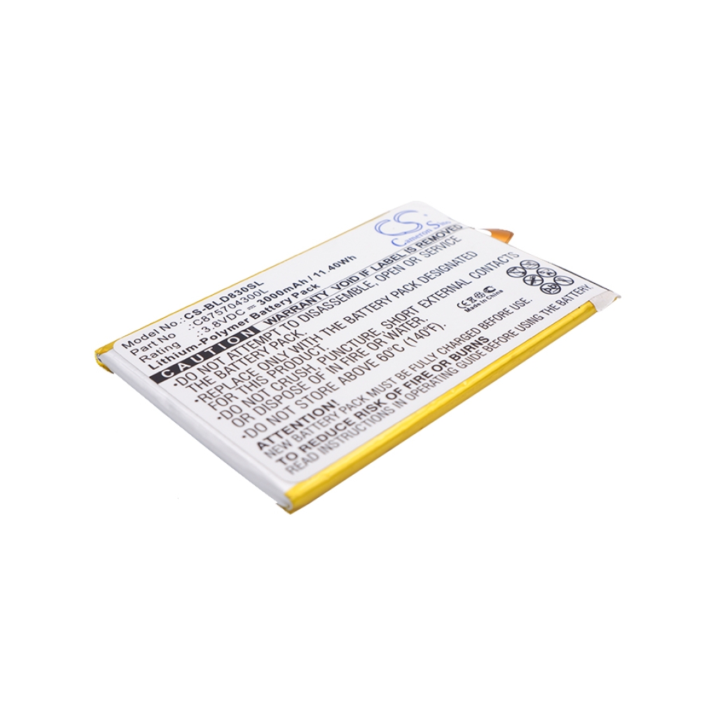 Compatibele batterijvervanging voor BLU C875704300L