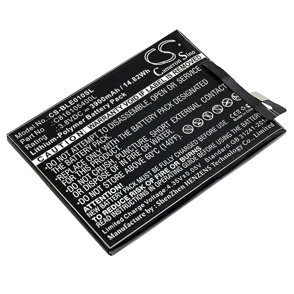 Compatibele batterijvervanging voor BLU C816105400L