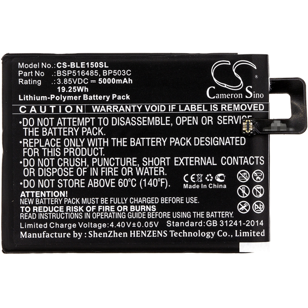 Batterij voor mobiele telefoon BLU CS-BLE150SL