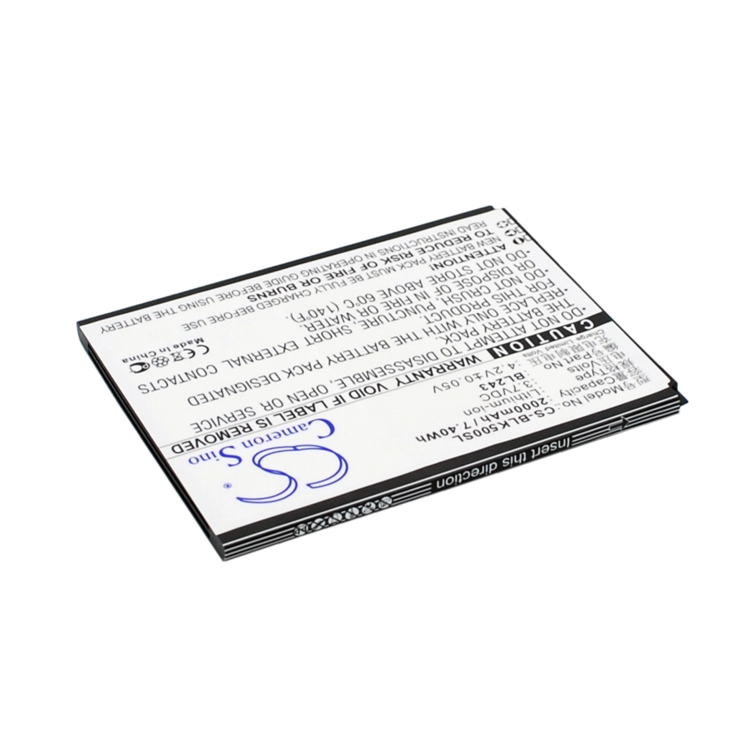 Compatibele batterijvervanging voor LENOVO BL243