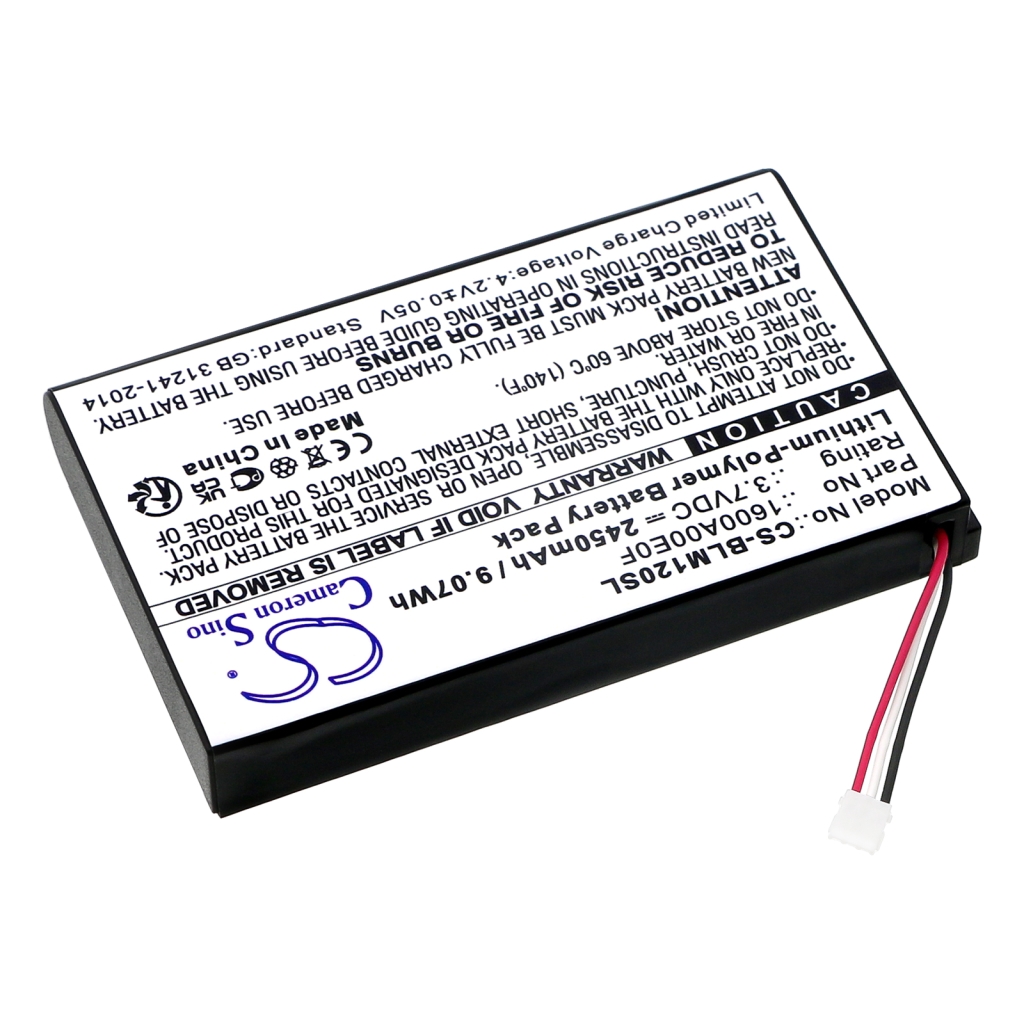 Batterij Vervangt 1600A00E0F