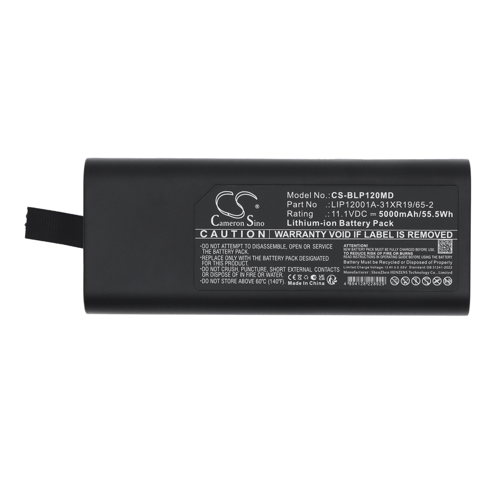 Battery compatible with Biolight CS-BLP120MD