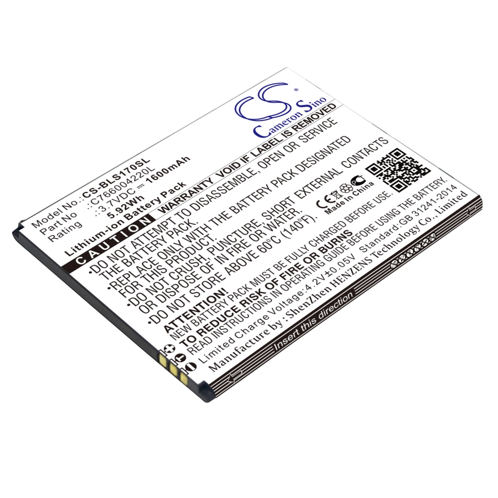 Compatibele batterijvervanging voor BLU C766004220L