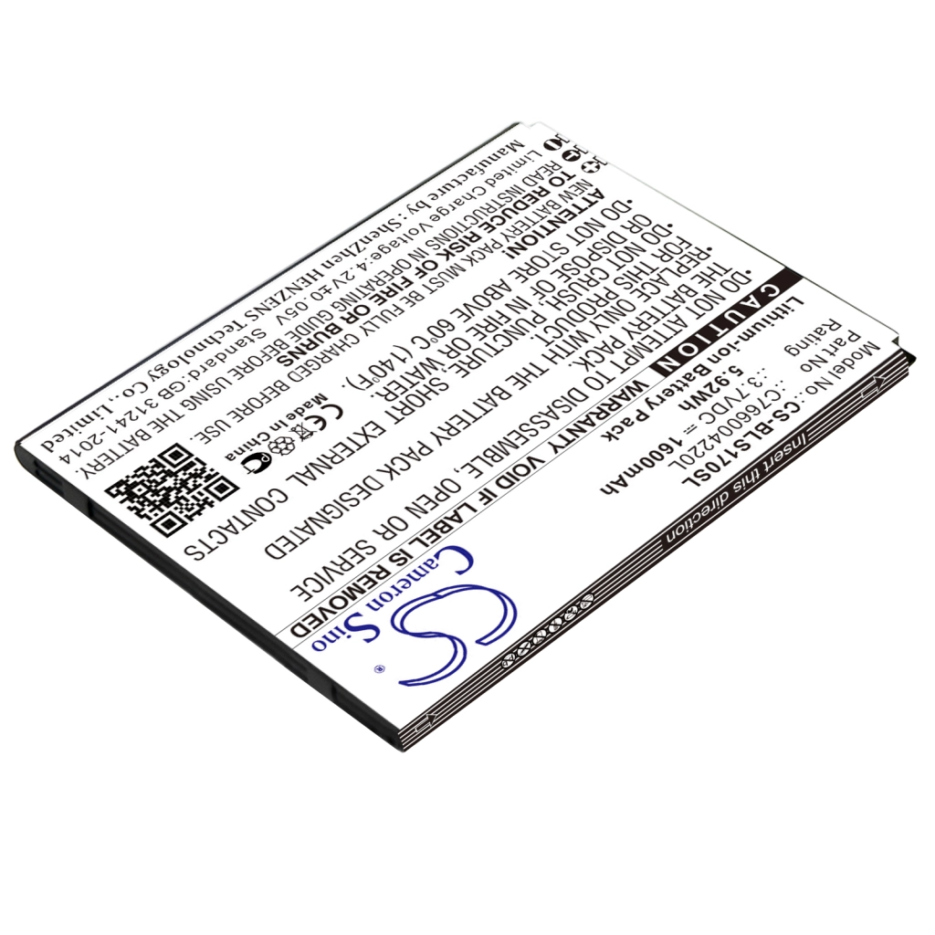 Compatibele batterijvervanging voor BLU C766004220L
