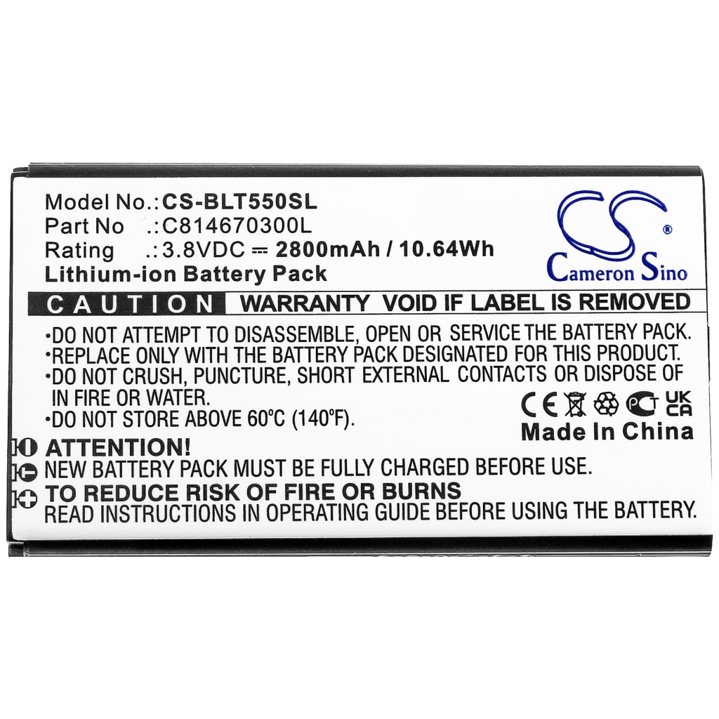 Batterij voor mobiele telefoon BLU CS-BLT550SL