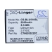 Compatibele batterijvervanging voor BLU C766205220T