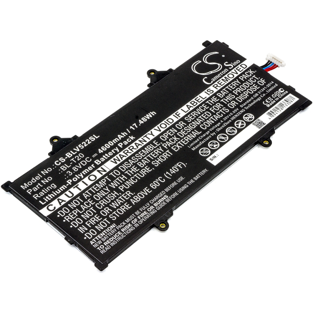 Batterijen Tablet batterijen CS-BLV522SL