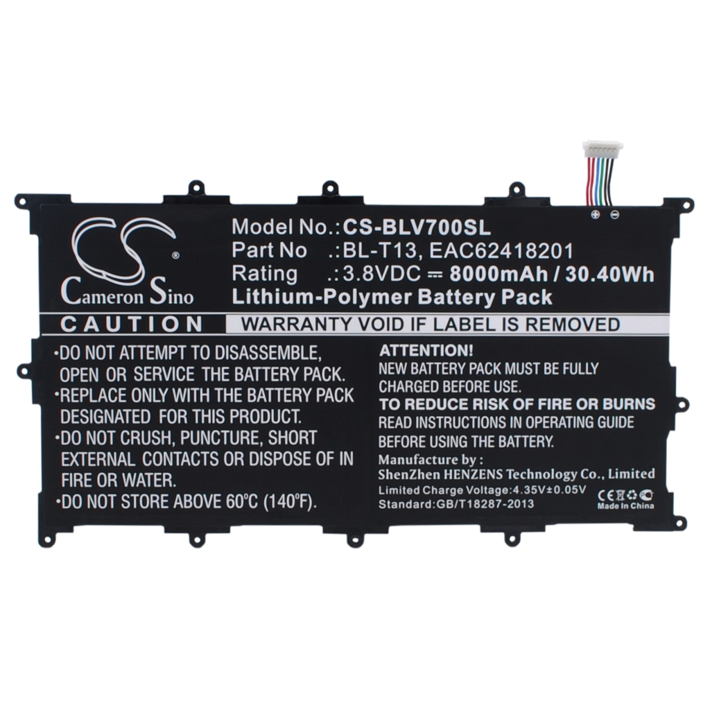 Batterijen Vervangt EAC62418201
