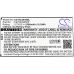 Compatibele batterijvervanging voor BLU C975339250P