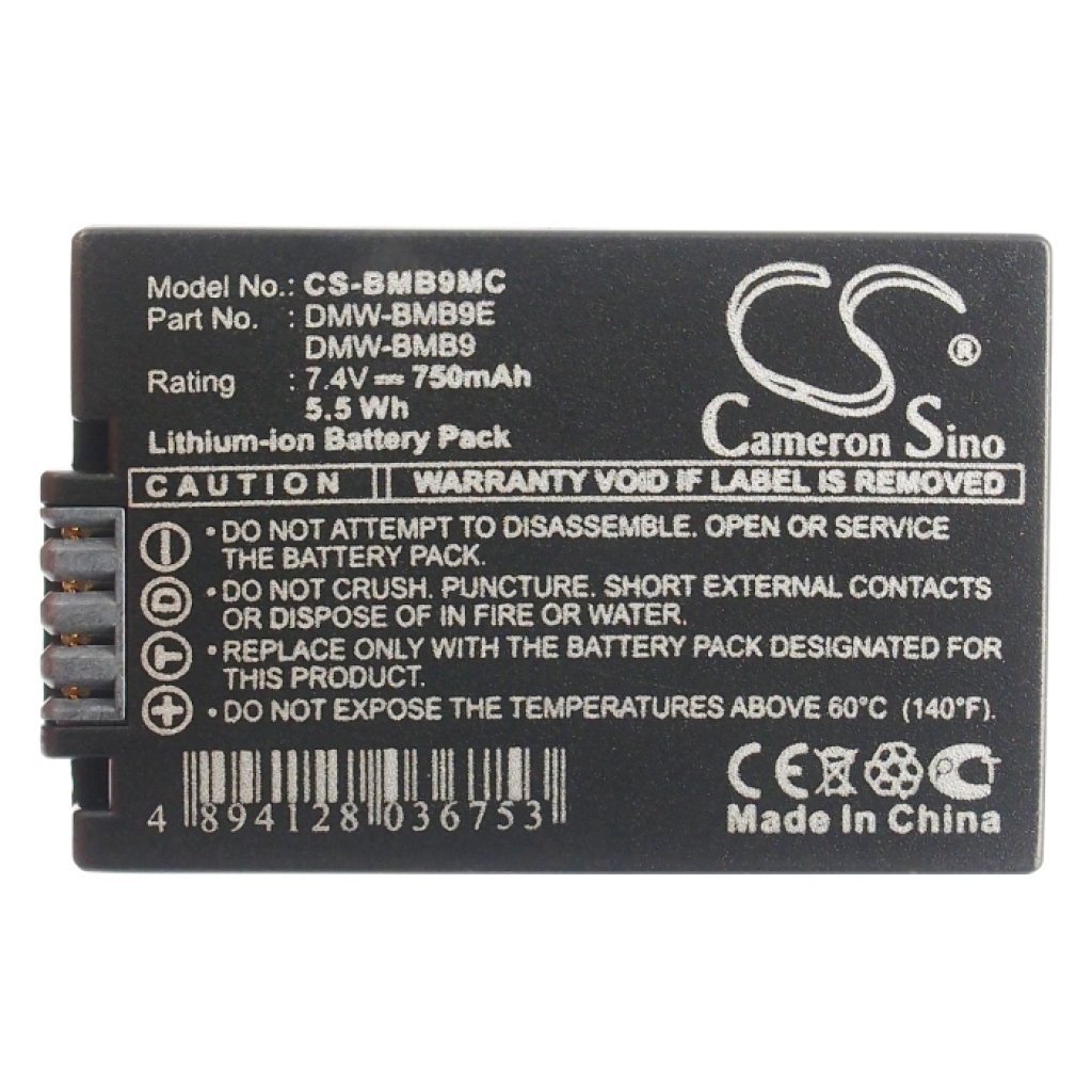 Batterij voor camera Panasonic Lumix DMC-FZ40K
